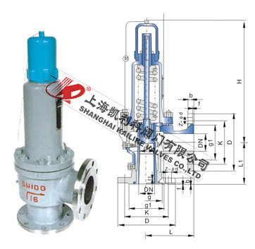 A41H、A41Y弹簧微启式安全阀